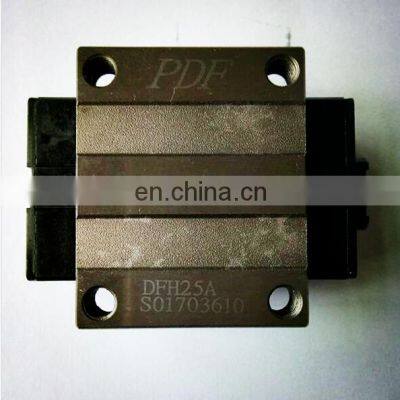Высокоточное линейное подшипник скольжения для линейного движения PDF, блок линейного направляющего DFH25, DFH25A, DFH25AL, линейное направляющее photo-5