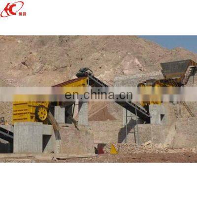 Sand Stone Crushing Line With Crusher and Screener Machine