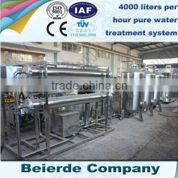 3-4 tons per hour mineral water treatment plant