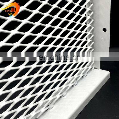 Customize size sheets expanded metal mesh galvanized steel metal wire mesh