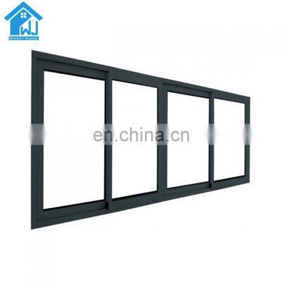 thermal break aluminum heat insulation casement window high quality glass window aluminum window factory