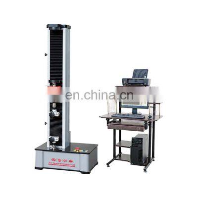 Tensile testing machine for fish rope and fish twine to test breaking strength