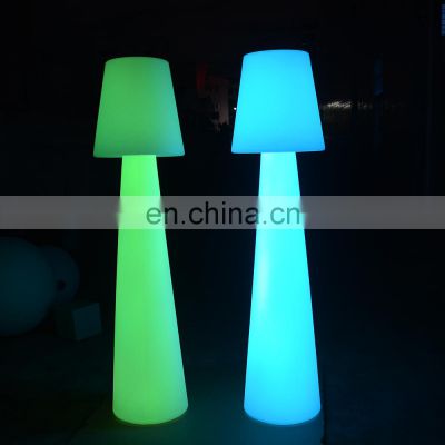 led floor lamp battery powered /Hotel modern adjustable optical elegant floor indoor lighting standing fancy led decorative lamp