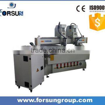 China Supplier Double Spindle 3d Cnc Router for Woodworking, Cnc Wood Cutting Machine for Wooden Door, Furniture With Low Cost photo-6