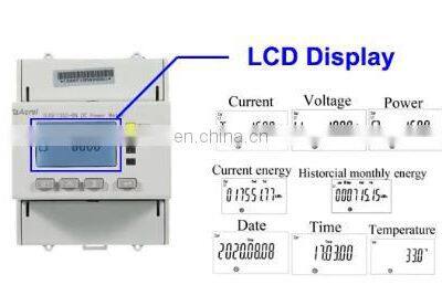 Solar DC Energy Meter for PV Plant Monitoring Acrel DJSF1352-RN DC Multifunctional Meter Used in PV Distribution System. photo-5