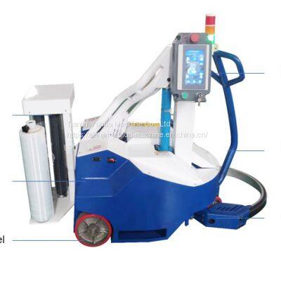 Self Moving Pallet Winding Packaging Machine
