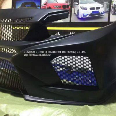 It is Suitable for Honda Ten-generation Civic Modified Front Bumper Rear Bumper One-piece Side Skirt photo-3