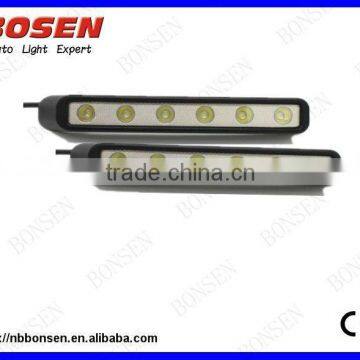 led daytime running light DRL black and silver color for choices