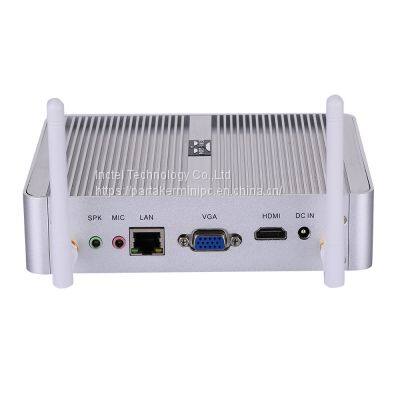 Partaker Cheapest Fanless Mini PC Windows 10 Pro Intel Core i5 4200Y i3 4020Y Barebone Computer DDR3L HTPC WiFi photo-4