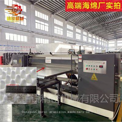 Dongguan Borui Sponge Wave Pattern Press Sponge Wave Pattern Cutting Machine Silencer Sponge Production Machine Equipment photo-2