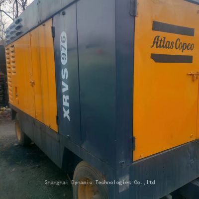 Used Atlas Copco XRVS976 mobile air compressor