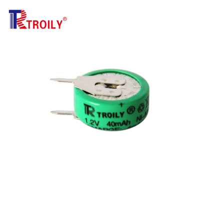 TROILY NIMH Battery 40H Cell 1.2V40mAH Rechargeable Coins photo-2