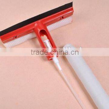 2 in 1 Long Handle Sprayer Window Squeegee With Microfiber Towel,window Cleaner photo-4