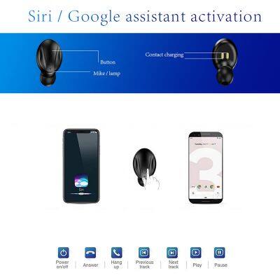 Tws Headphone Sport Hifi Sound Stereo Earbuds Ipx5 Waterproof Wireless Earphones For Mobile Phone photo-3