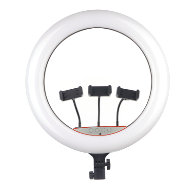 Professional 18inch Ring Light With Phone Holder professional audio video lighting \t tiktok 18 inch ring light