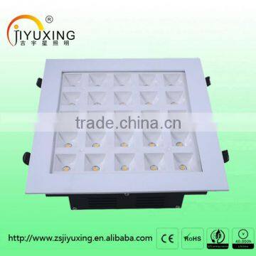 Manufacture 25W led grille ceiling lamp/ led panel