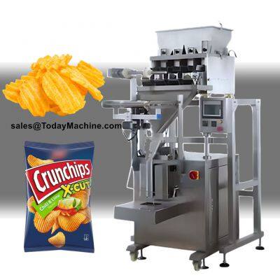 Linear Weigher Beans Nuts Seeds Granule Sugar Bag Packing Machine