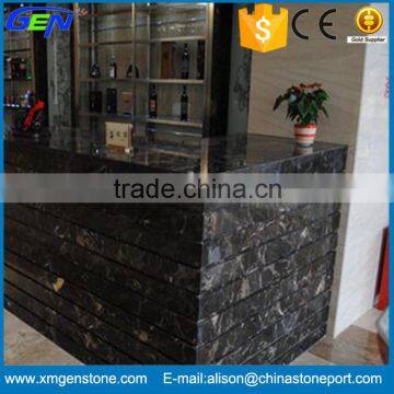 Chinese Cheaper Polished Imperial Brown Marble Tiles