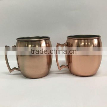 500MLManufacturer moscow mule copper mugs wholesale/Copper cups