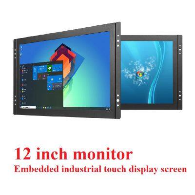12 inch monitor Embedded industrial touch display screen