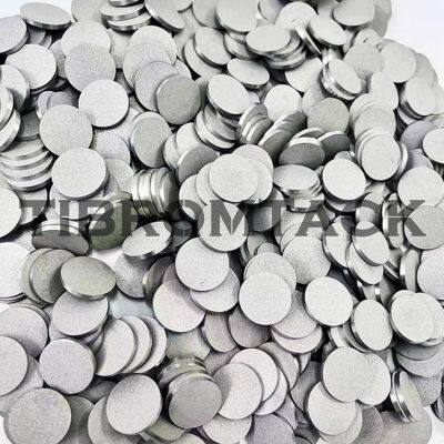 Stainless Steel Powder Particles Sintered Round Plate,10pc, Microporous Stainless Steel Filter Disc photo-5