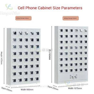 Anti-Tamper Device Charging Locker for Government Offices, All-Steel Secure Storage Cabinet With Catalog Slots and Overload Protection photo-3