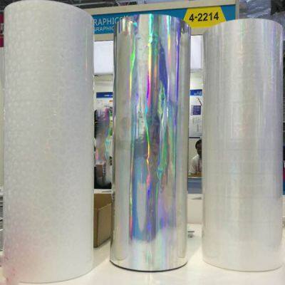 Transparent BOPP Holographic Thermal Laminating Film With Kinds of Designs photo-4