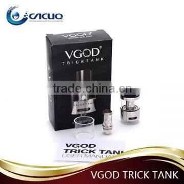 Hottest selling VGOD Trick tank Black, Silver VGOD Trick tank