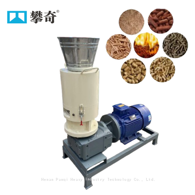 Máquina de pellets de madera de matriz plana, máquina de pellets de paja, máquina de pellets de biomasa vertical