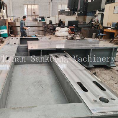 Hochgeschwindigkeits-CNC-Gantryfräse für lange Wellen und Führungsschienen mit Linearmotorenantrieb