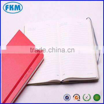 Red NOTEBOOK Pocket CLASSIC HARD COVER RULED JOURNAL (5 X 8.25)