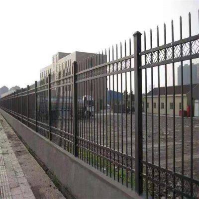 Decorative Metal Wrought Iron Steel Fence for Garden Edging and Ornament photo-3