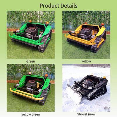 Affordable Wireless Radio Control Track-mounted Mower Fruit Tree Row Vegetation Maintenance VTLM800 Robot Lawn Mower photo-5