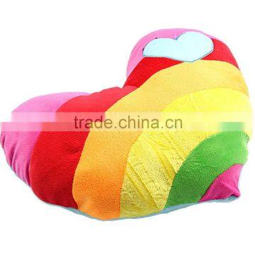 2014 new design plush heart pillow