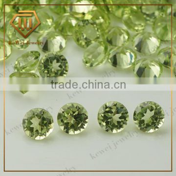 Excellent 3.0mm loose peridot stones for sale