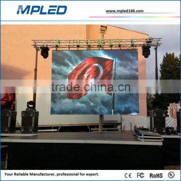 Rental use on stage no scan line led display with national star SMD led chip