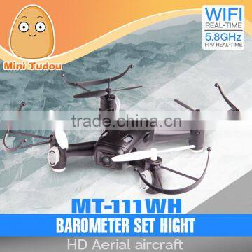 Mini Drone 2016 Camera Wifi rc Mini Nano Drones Pocket Quad Copter MT111WH Mini Tudou Barometer Height Dron photo-2