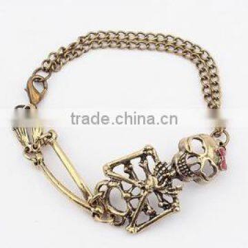 Human Skeleton Style Unisex Simple Link Bracelet Fire Sale Price photo-3