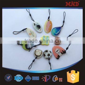 MDT71 Programmable Small NFC Epoxy Keyfobs Tag/Smart Crystal Card/rfid Key Card photo-6