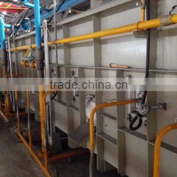 Automatic controlled steel wire heat treatment gas furnace manufacturer