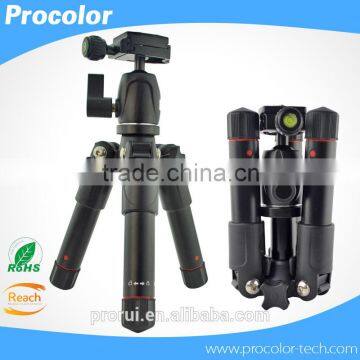 Macro Aluminum Tripod folding lightweight mini table tripods