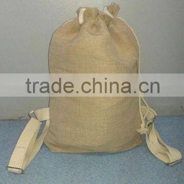 drawstring backpack linen bags