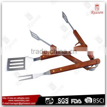 2016 Cheap Price Unipole Barbecue Tool With 3 Pcs Bbq Tool Set photo-3