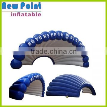 Bule popular cheap china nylon or PVC inflatable best air tent