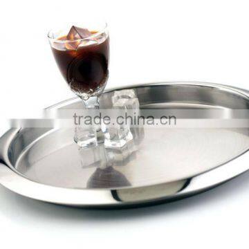 ROUND SERVING BAR TRAY