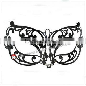 tastefully Women's Swan Metal Filigree Laser Cut christmas carnival Mask