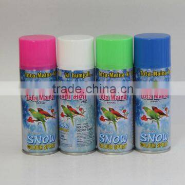 Hot Sale Colorful Snow Spray 250ml