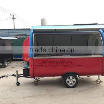 SLUNG Mobile Food Trailer Food Truck Multi-functional Mobile Food Trucks Food Vending Mobile Kitchen Concession Catering Trailer photo-6