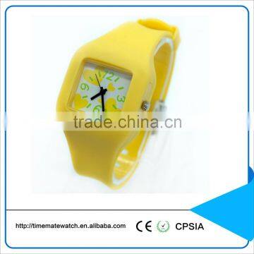 Wristwatches Ladies Silicone Watch Jelly Sport Quartz Watch
