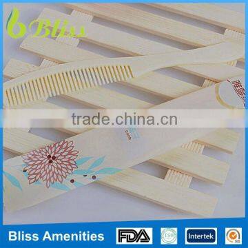 N132 2015 new style high quality whippy plastic hotel comb for cheap price